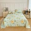 100% Cotton Floral Printing Bed Sheet Comfortable Skin Friendly Queen Flat Sheets for Bed High Quality Pure Cotton Bedsheet King