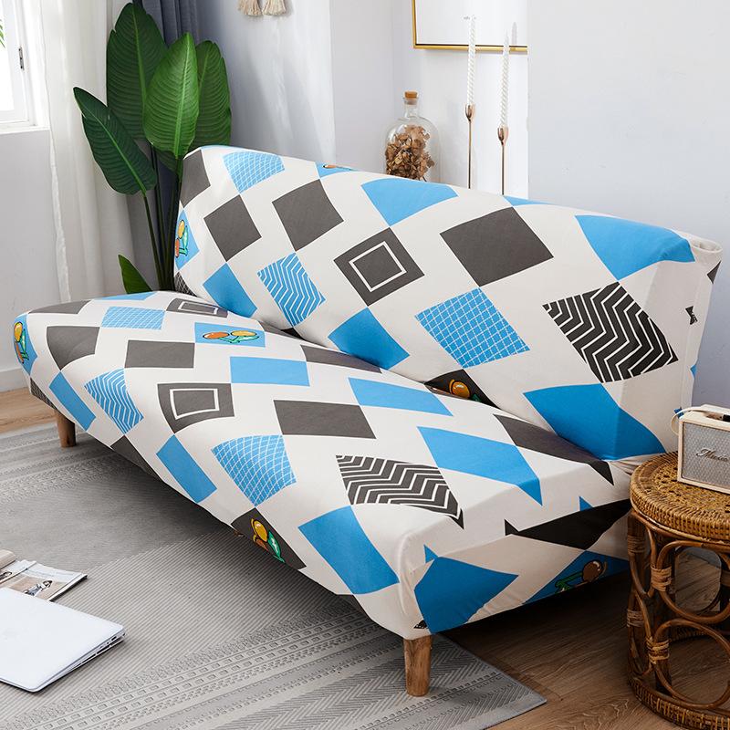 Handrails-free Elastic Sofa Cover All-inclusive Folding Sofa Bed Cover Full Cover Elastic Sofa Cover