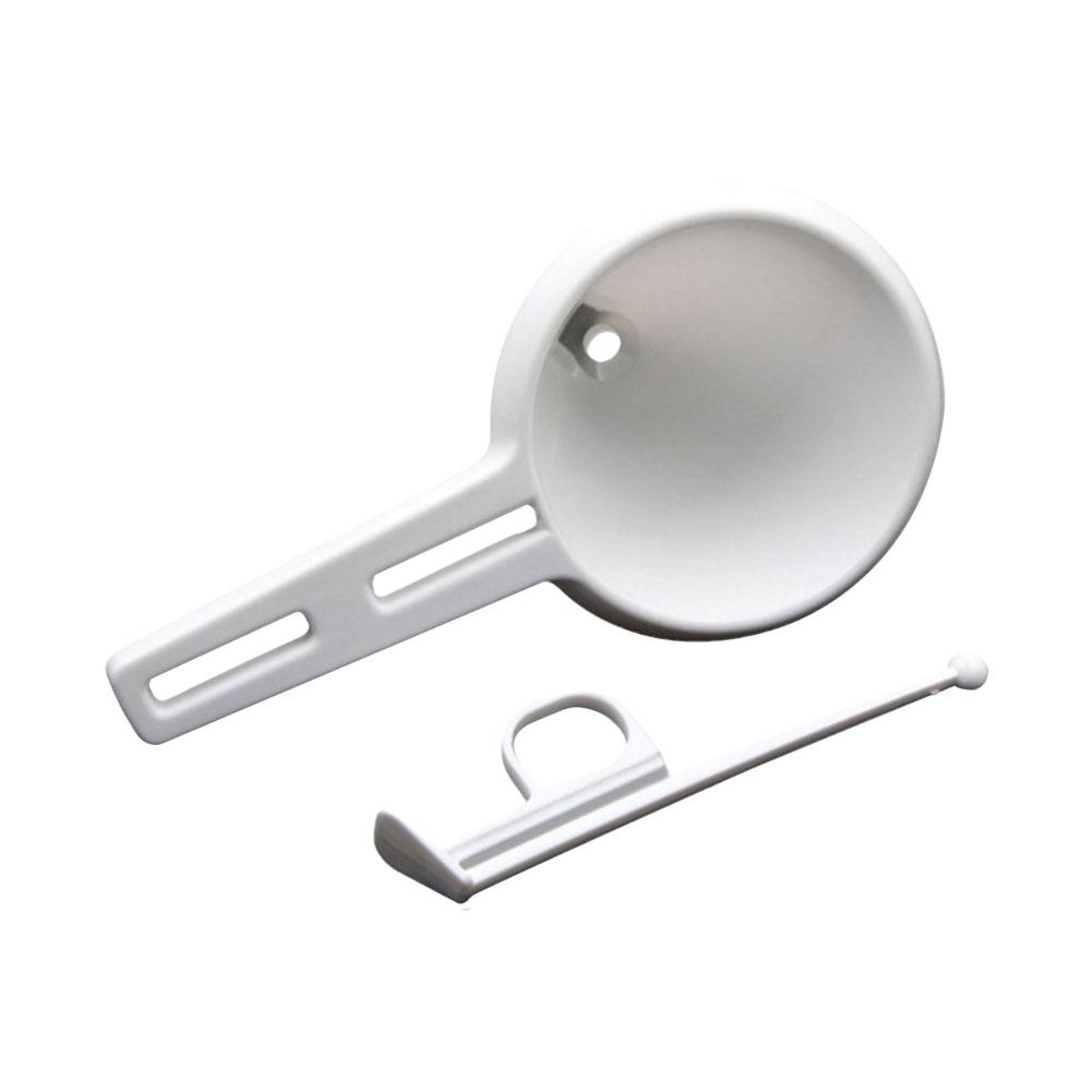 1/2 Stück Cremetrichter Backcreme Portionstrichter Handgehaltener Teigportionierer Trichter Flüssigschokoladenportionierer Küchenzubehör