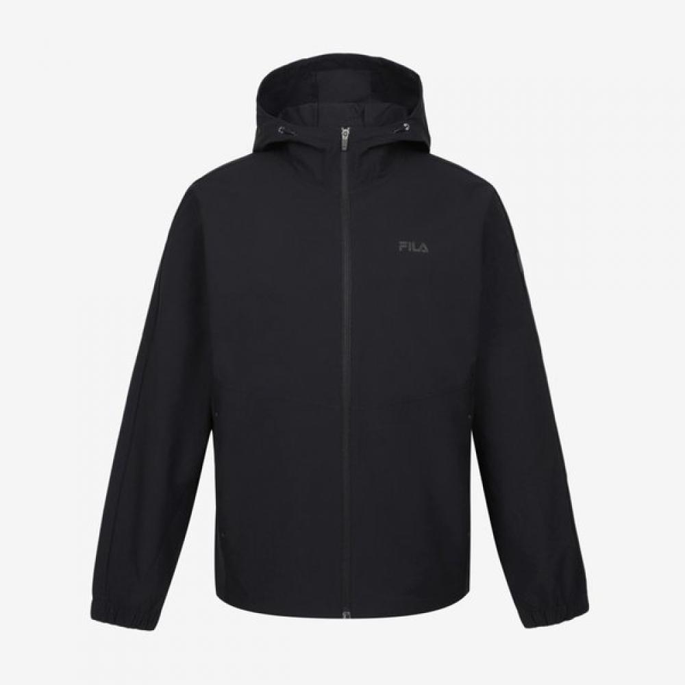 

Fila Stretch Woven Hooded Windbreaker BLACK/W85