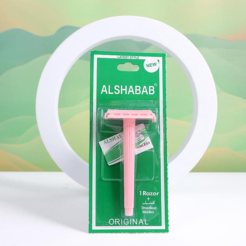 Disposable Double-Sided Manual Razor for Traditional Shaving