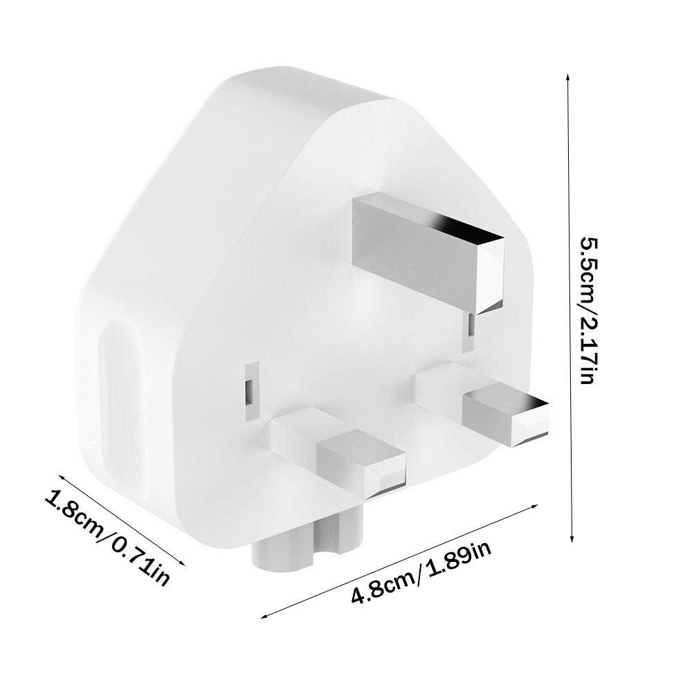 Konverzní napájecí zdroj pro MacBook Notebookový počítač Laptop Adaptér Napájecí nabíječka Zástrčka UK zástrčka Nabíječka