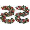 Lighted Christmas Garland Waterproof Christmas Rattan Decor Lightweight Decorations Ornaments For Party Company Window Outdoor