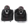 For VW Golf 6 5 Jetta MK5 MK6 GTD Car Leather Cover, Gear Shift Knob, Gear Head, Gear Lever