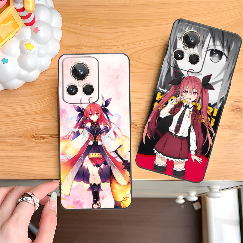 Date a Live Kotori Itsuka TPU Mobile Phone Case for Realme GT 8 Neo Pro C75 73 71 C67 65 C55 53 C35 31 C20 15 Colorful Cover