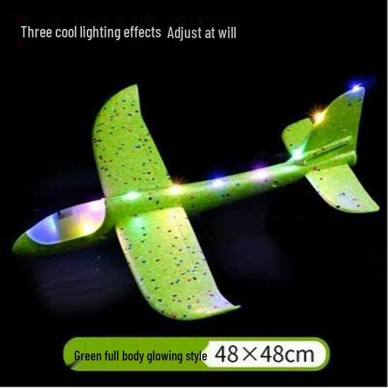 Handheld Foam Airplane Launcher Toy for Kids - Outdoor Sports Fun