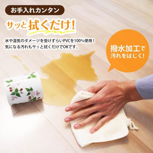 Latuna Kitchen Mat, 240 x 60cm, Transparent, Wipeable, 1.5mm Thick, Compatible with Underfloor Heating.