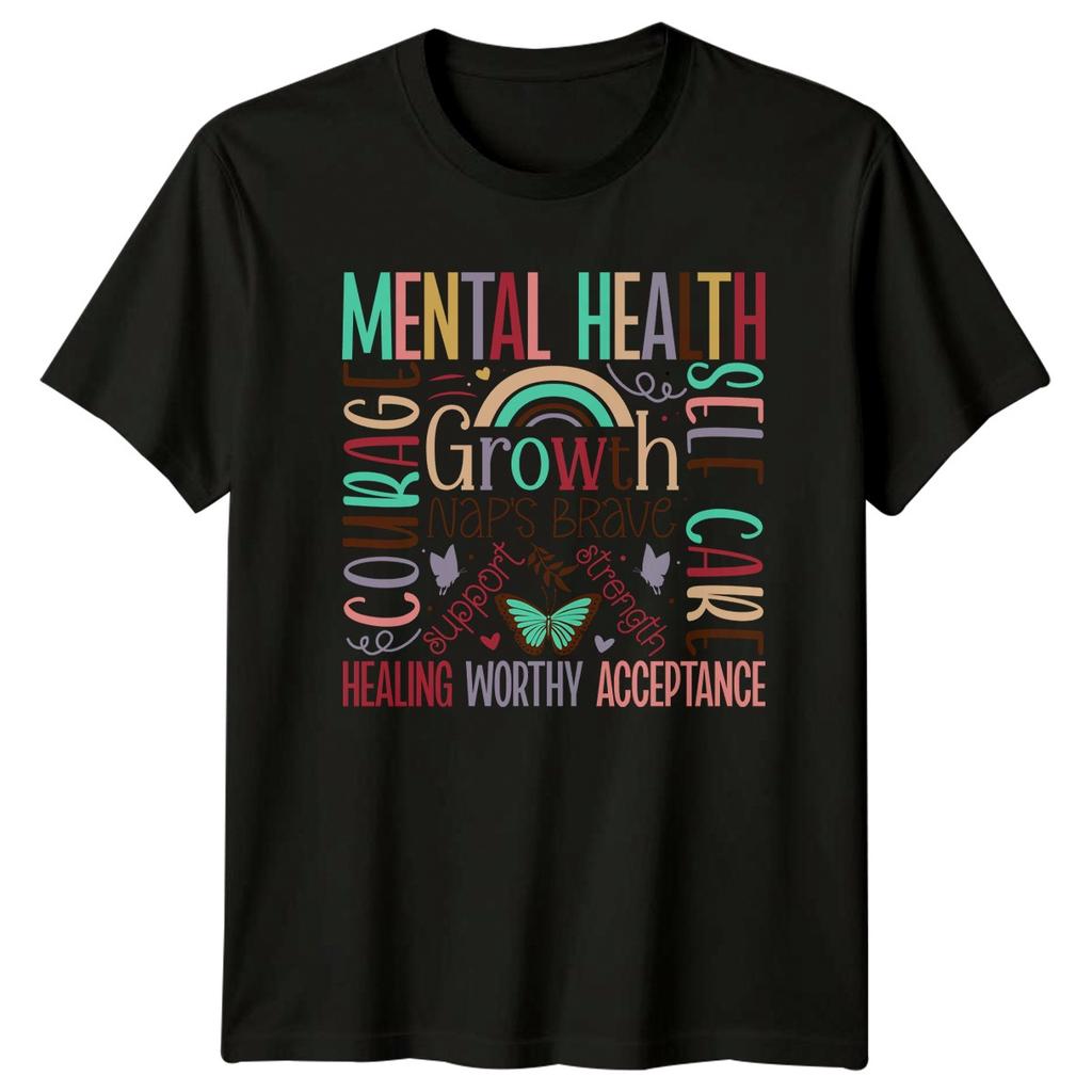 Unisextal Health Self Care Courage Growth Naps Unisex TShirt Inspirational Wellness
