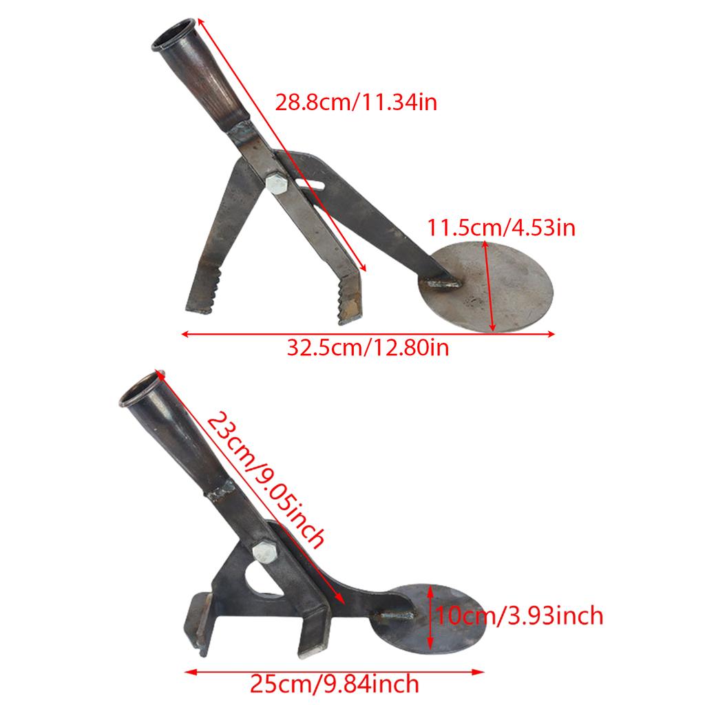 Multifunctional Agricultural Root Puller Head Suitable for Efficient Crop Corn Stalks Soybean Removal & Labor Reduction