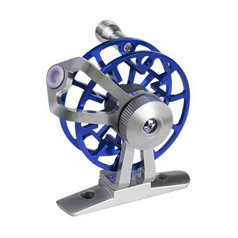 Kolečko pro rybářský vlasec Malé mini kovové duté Lehké rybářské nářadí Přenosné a snadno se instaluje