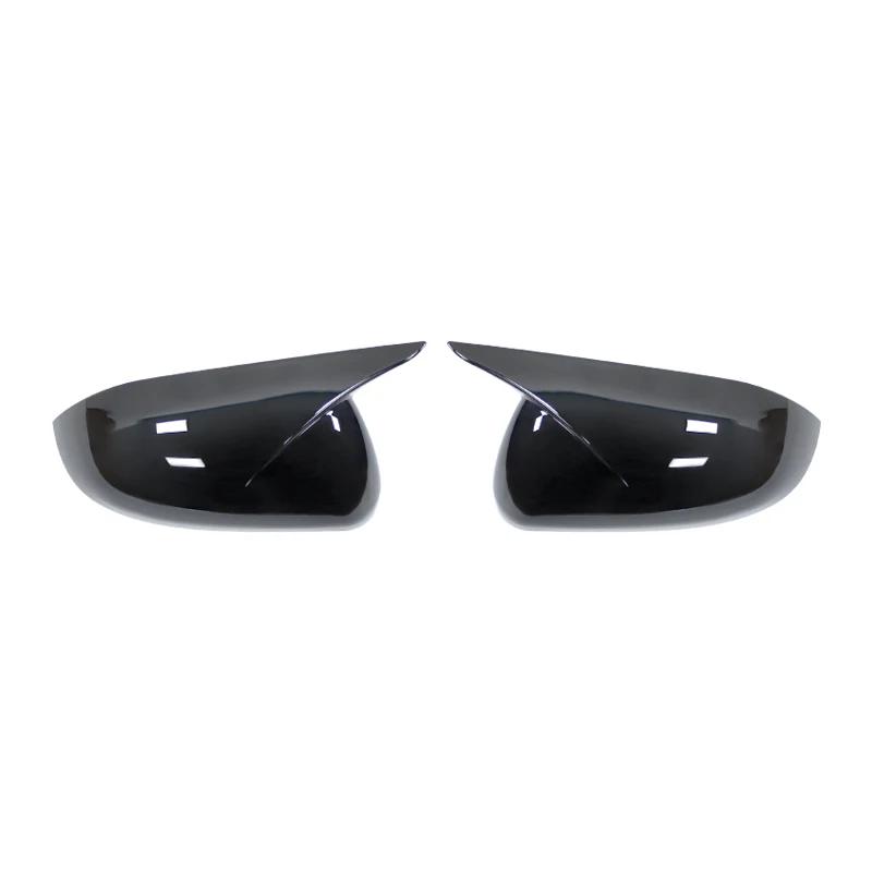 Fit For KIA K2 KX CROSS 2017-2020 RIO 4 2017-2025 Car Rearview Side Mirror Cover Horn Wing Cap Exterior Case Trim Sticker Carbon