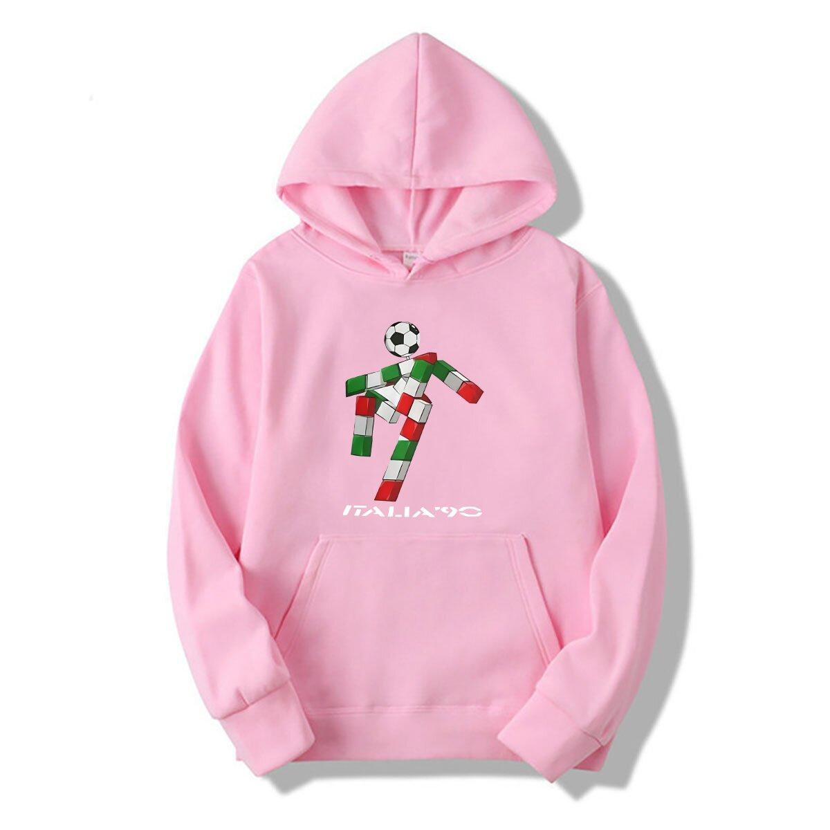 

Italy 90 1990 Italian Football World Anime Men s Oversized hoodies Popi vintage cheap goods pocket hoodies customizable M