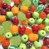 New Creative Shape Glass Beads Glass Material Handmade DIY Jewelry Creative Interest Design Watermelon Beads