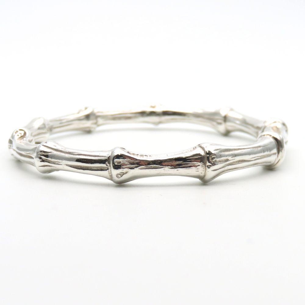 Used TIFFANY&Co. bracelet Bamboo Silver925 39.6g Silver Bangle