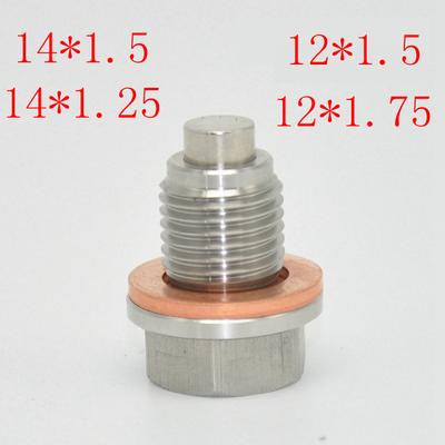 Stainless Steel Engine Magnetic Oil Drain Plug Screw Nut Bolt Oil Drain Sump Nut M12/14/16/18/20/24 1.5 1.25 1.75
