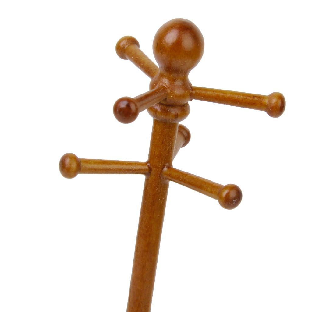 1/12 Classical Dollhouse Miniature Furniture House Decoration Clothes Tree Approx.13.5cm
