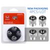 Box Car Tire Stem Valve Caps Aluminium Car Dustproof Caps Tire Wheel Stem Air Valve Caps For Honda Civic XR-V HR-V City Accord