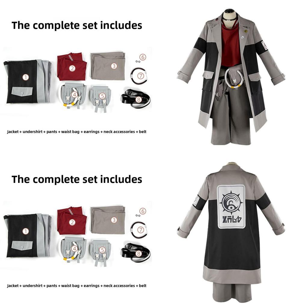Enjin Engine Waste Abyss Cosplay Costume For Anime Fans With Polyester Fabric For Role Play