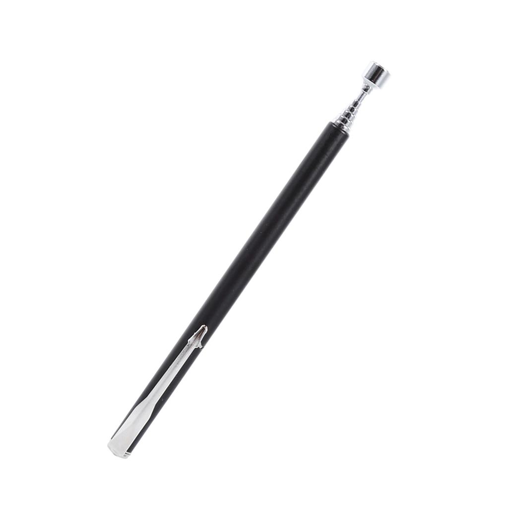 Tragbarer, teleskopischer, einfacher magnetischer Pick-Up-Stab-Stick, der Magnet-Handheld-Werkzeug ausdehnt, Silber