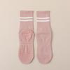 Ladies Spring and Autumn Solid Color Professional Non Slip Exercise Pilates Yoga Floor Mid Tube Socks