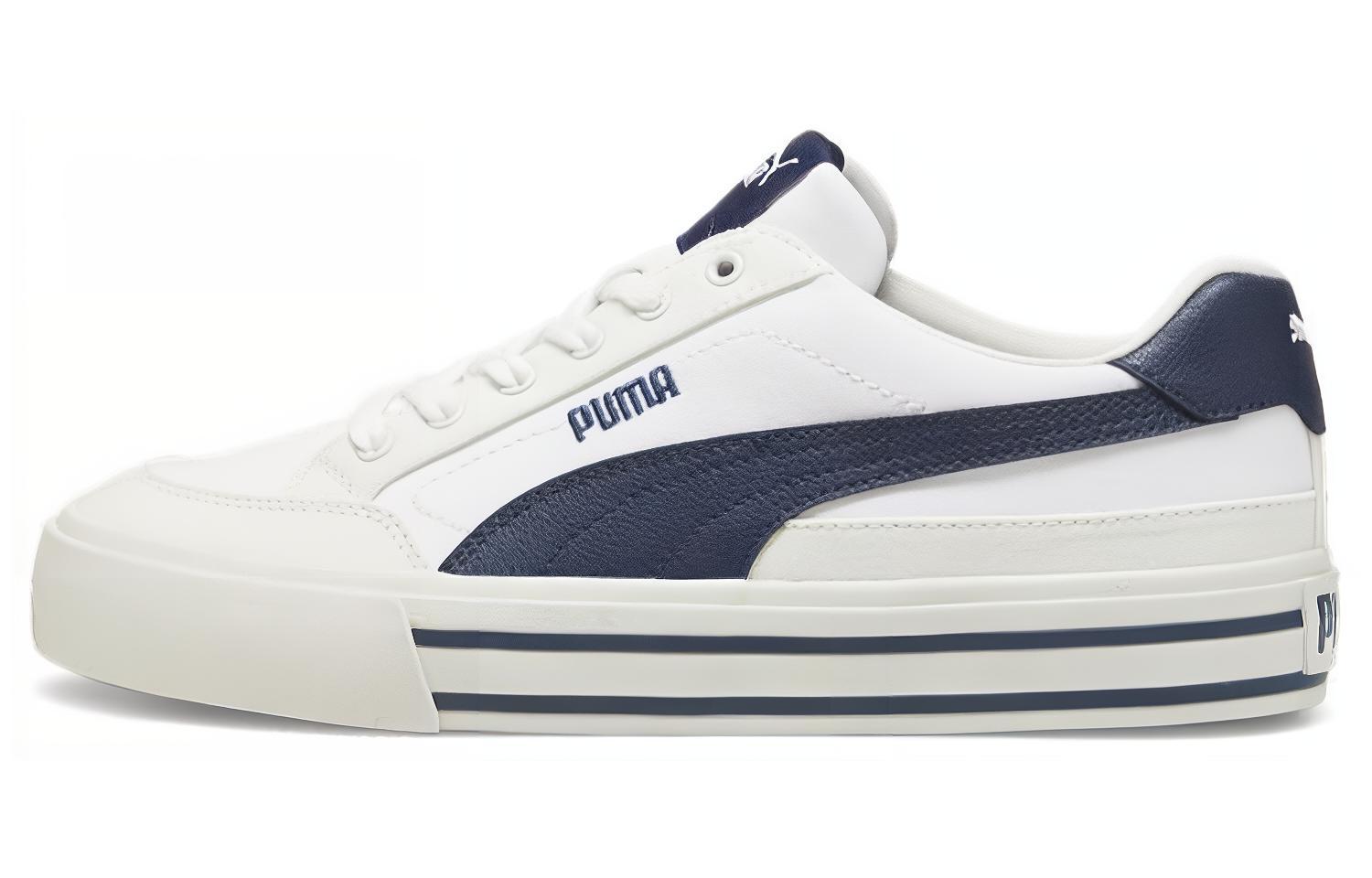 PUMA Court Classic Vulc  White Black  396353-04 44