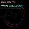 4Pcs Colorful LED Wheel Valve Lights Motorcycle Car Wheel Tire Valve Caps Universal Dustproof Bicycle Valve Cover