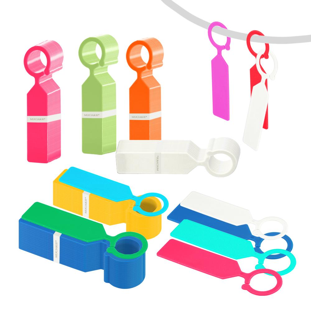 

11-111 шт 10.7x2.3 см пластиковые садовые подвесные бирки для растений кольцо этикетка крючок маркер для дерева питомник колышек теплица бонсай воротник знаки