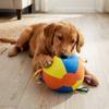 Chew Resistant Fabric Dog Ball Tear-Resistant Self Play Dog Toy Inflatable Big Ball for Medium Large Dogs Golden Retriever