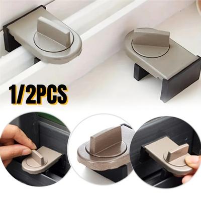 Sliding Sash Stopper Cabinet Locks Straps Doors Security Anti-theft Lock Window Sliding Door Baby Kids Child Safety Doors Lock
