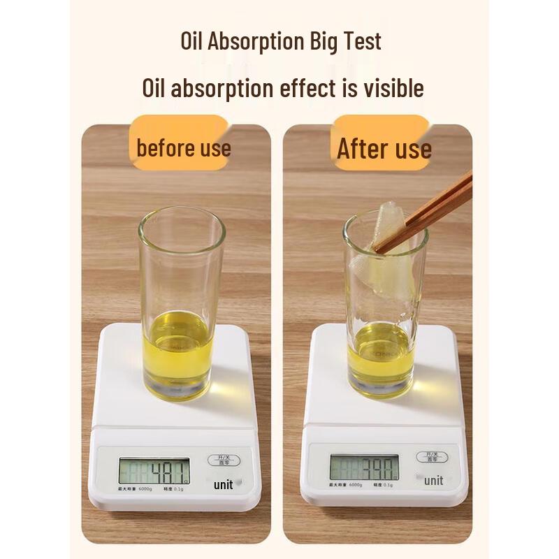 Meiliya Food Grade Kitchen Oil Blotting Paper