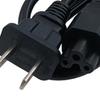 Practical Power Connection Cable Laptop Power Cable 2 Prong Plug Metal Construction Fast Efficient Charging Cables
