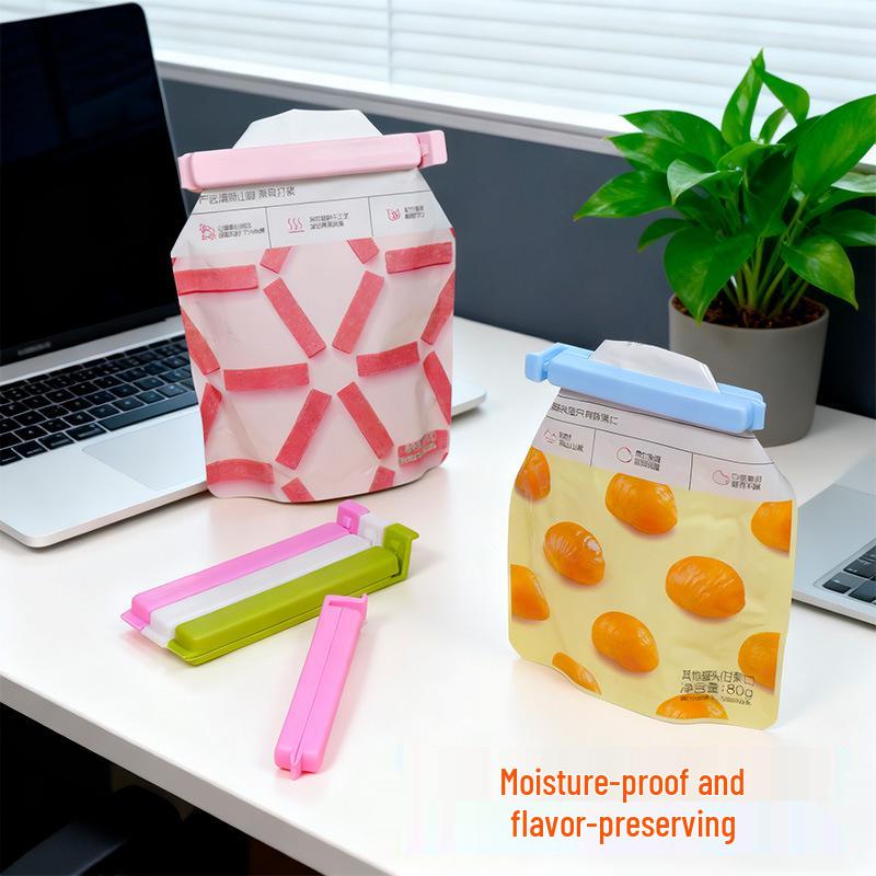 Cross-Border Food Bag Sealing Clip, Tea Sealer, Kitchen Sealer - Customizable and In Stock