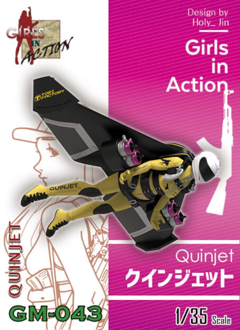 

Tori Factory Girls in Action Series Quinjet Resin Kit 1/35 GM-043