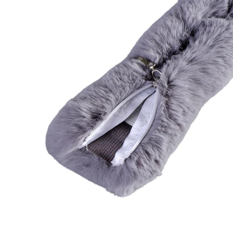 Tracolla Trendy in Peluche per Borsa Accessorio Leggero Poliestere Riciclato Tracolla Regolabile Per Donne Uomini