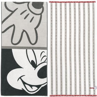 Towel Institute Disney osušky Mickey Mouse Sada rychlého nízkého dárku Japan Technology [postava Disney] #moderní 2, nadýchaná, savá, 100% bavlna,