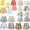 European Retro Style Table Lampshades PVC Sheepskin Fabric Floor Lamp Shade Bedroom Bedside Home Decor Wall Lamp Shell Cover