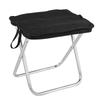 Folding Stool Outdoor Camping Chair Portable Ultralight Stainless Steel Handbag Pocket Little Mazar For Nature Hike Fishing Tourist