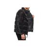 Calvin Klein Solid Color Stand Collar Warm Bread Jacket Zipper Cotton Coat Men Jackets Black CM152963-blk