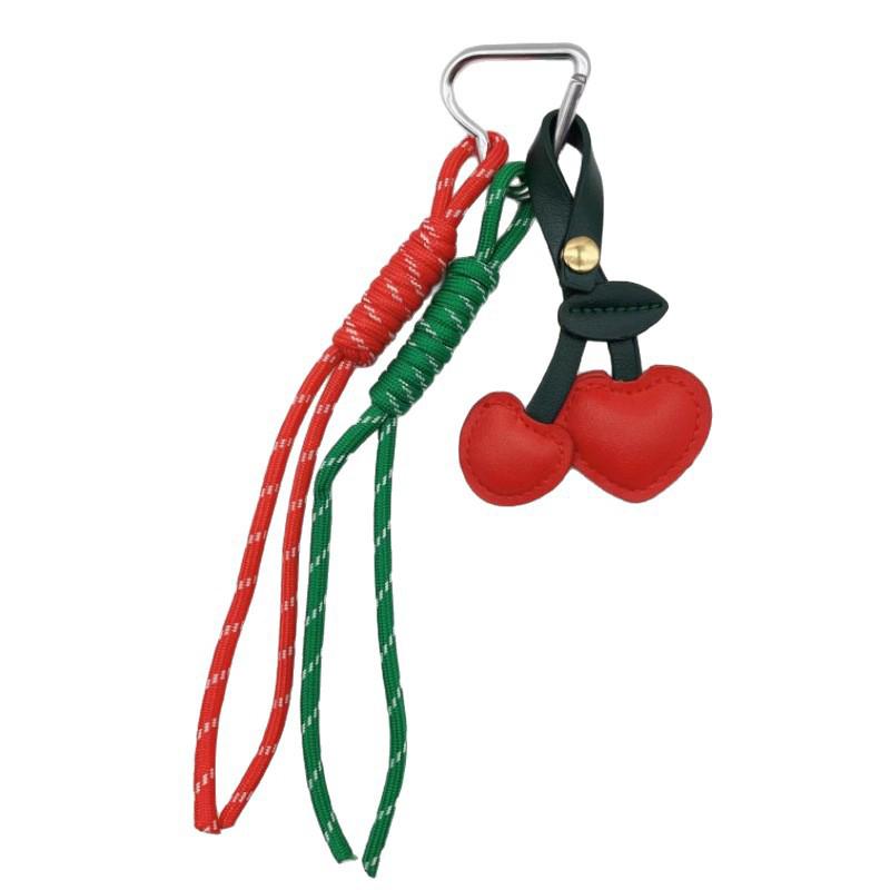 Yogodlns Handmade Nylon Woven Rope Bag Pendant Cute Candy Color Fashion Backpack Handbag Hanging Bags Accessories