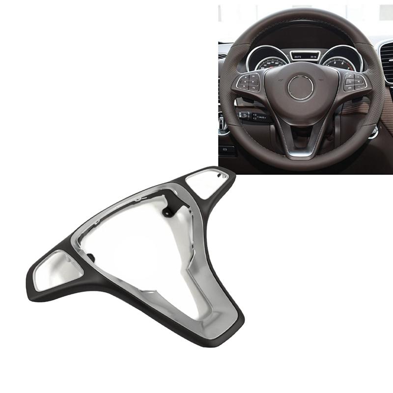 

Car Steering Wheel Panel Cover For Mercedes Benz W176 W246 W205 W213 W218 W117 W292 W166 W447 W156 X253 W448 MochaChrome
