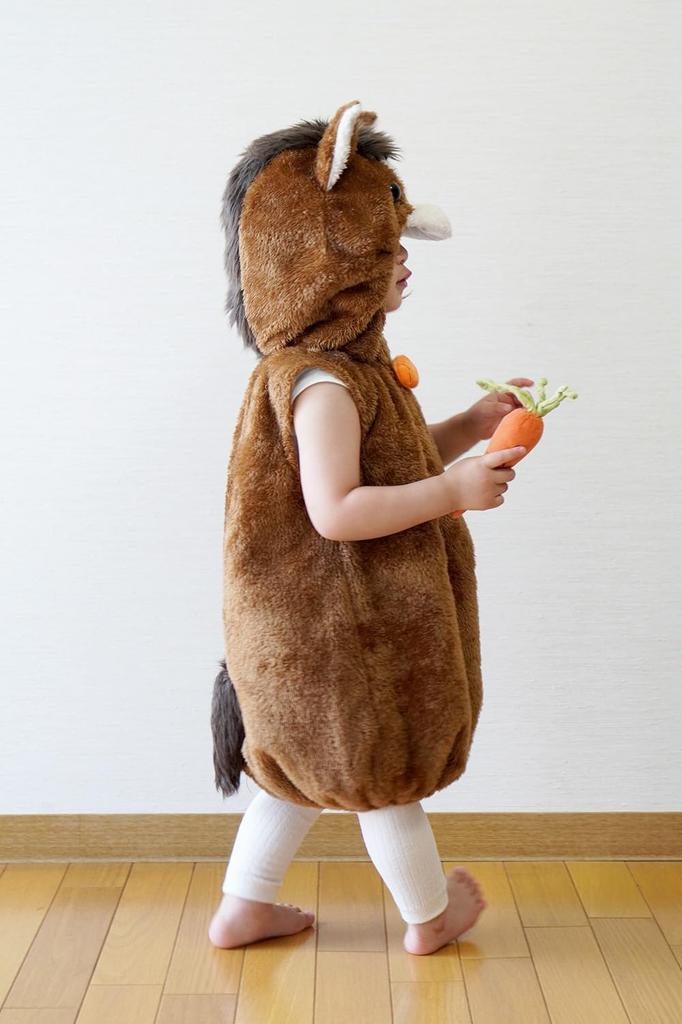 Clearstone Marshmallow Baby Cosplay New Marshmallow Horse Baby 80cm Brown Year's