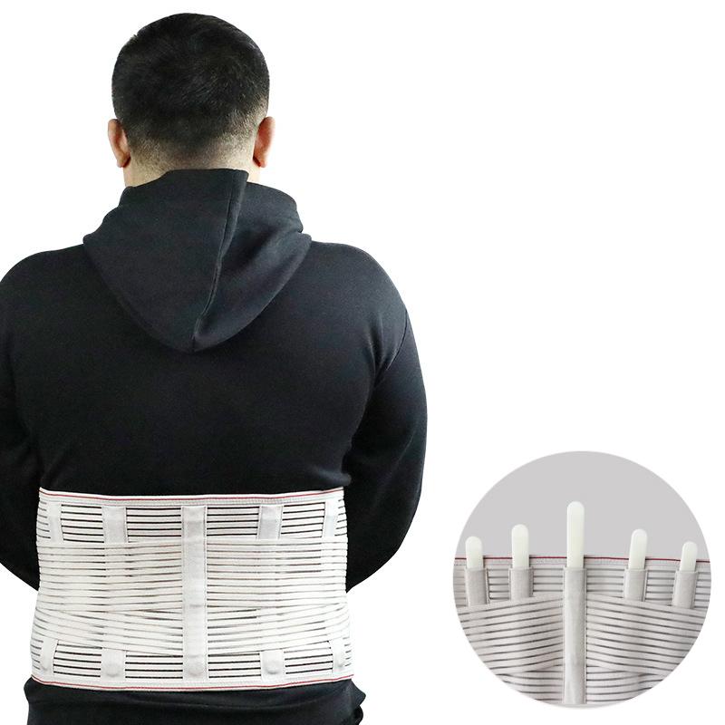 Large Size 4Xl 5Xl 5 Keel High Elastic Waist Posture Correction Brace Lumbar Disc Herniation Back Pain Supporter Protection Belt