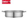 Debo DEP-285 28cm Edelstahl Doppelschicht Dampfgarer
