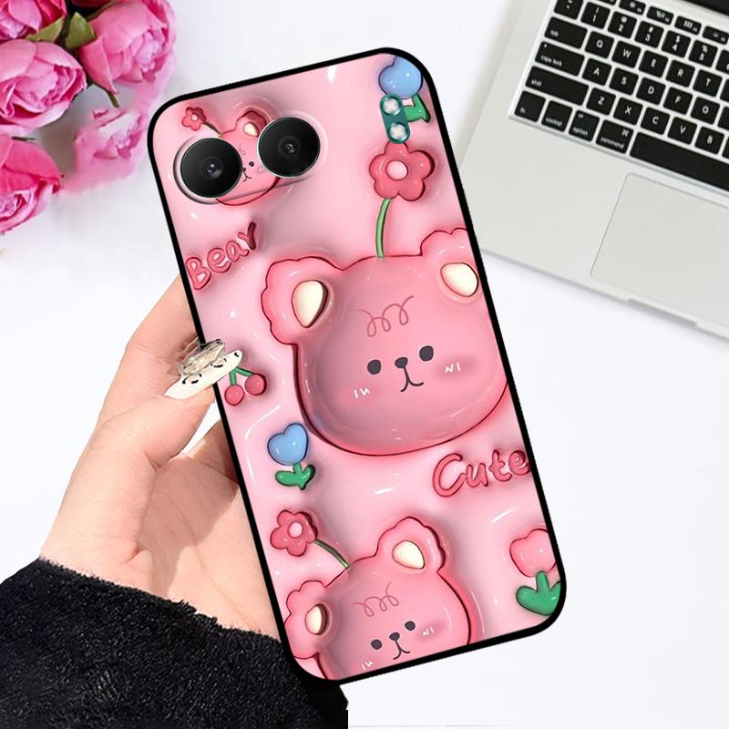 For OnePlus Nord 4 5G Case Nord CE 4 CE4 Lite Soft Silicone TPU Phone Cover For One Plus Nord3 Fundas CE 3 Lite Cute Phone Bags