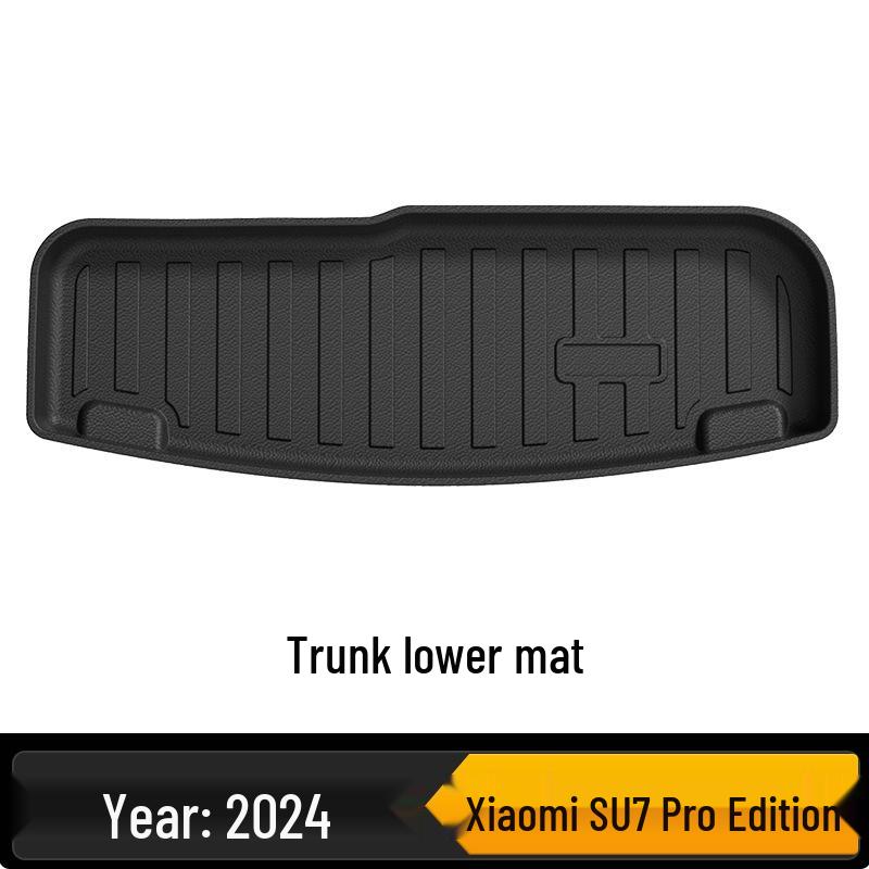 Eco-friendly, Odorless TPE Floor Mats for Xiaomi SU7: Original Car Color and Interior Match