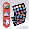 Ni O Ni 12-Color Artist Sketching Charcoal and Graphite Powder Cake Set