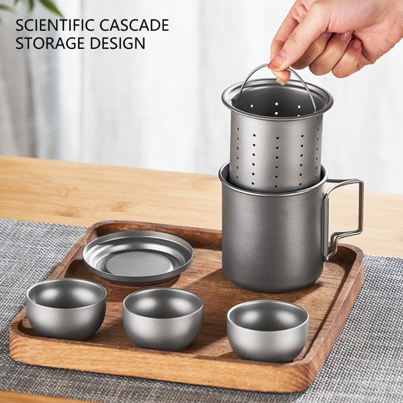 Compacts Light weight Cup Rustproof Cup Durability Outdoor Picnics Mugs for Camping and Everyday Use