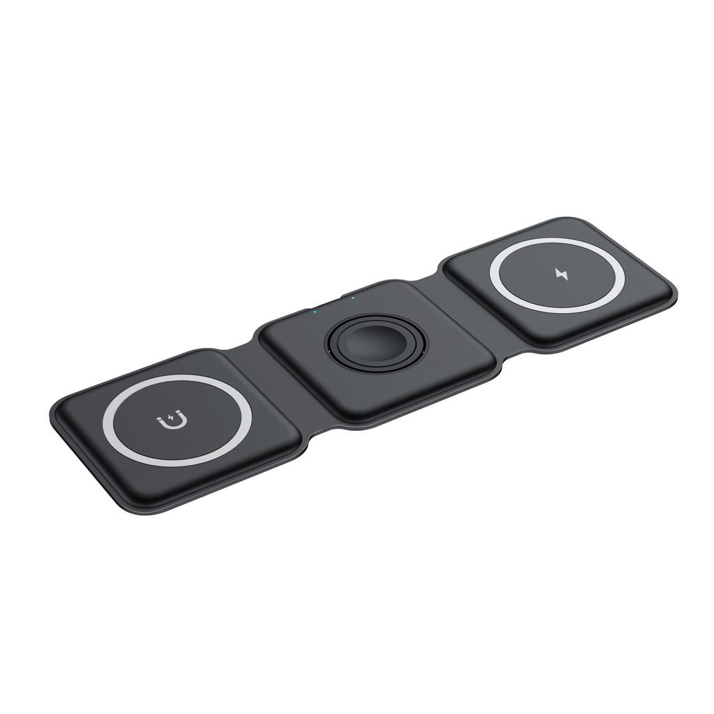 Portable Wireless Charger Pad For Iphone And Apple Watch