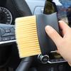 2PCS Car Interior Cleaning Tool Auto Air Conditioner Air Outlet Clean Brush Car Crevice Dust Removal Soft Brush Detail Brushes