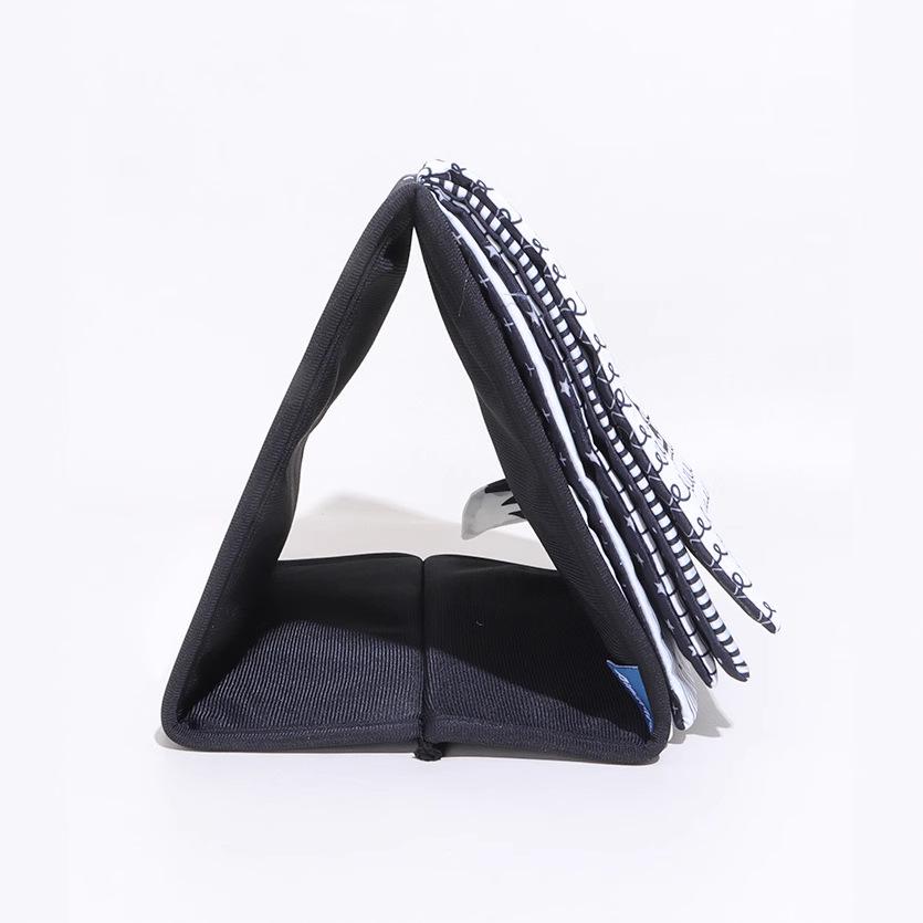 Aipinqi Baby & Toddler Foldable Black and White Funhouse Cloth Book Calendar Toy